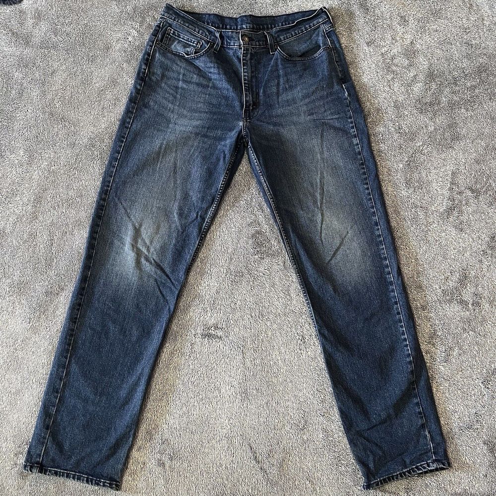 Levis 550 Men's 36x36 Medium Wash Relaxed Fit Straight Leg Jeans